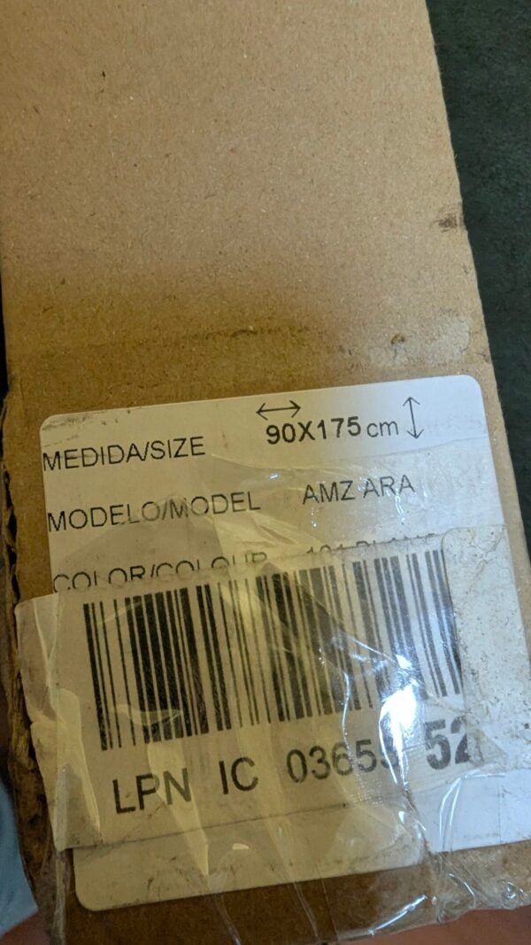 Blindecor Ara Estor enrollable Blanco Roto 90 x 175 cm