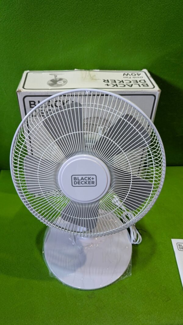 Black+Decker ventilador de sobremesa 3 velocidades