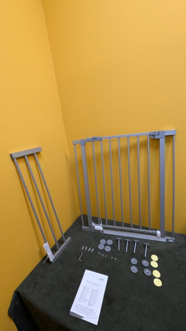 hauck Stop N Safe 2 Silver Barrera Seguridad 96–101 cm