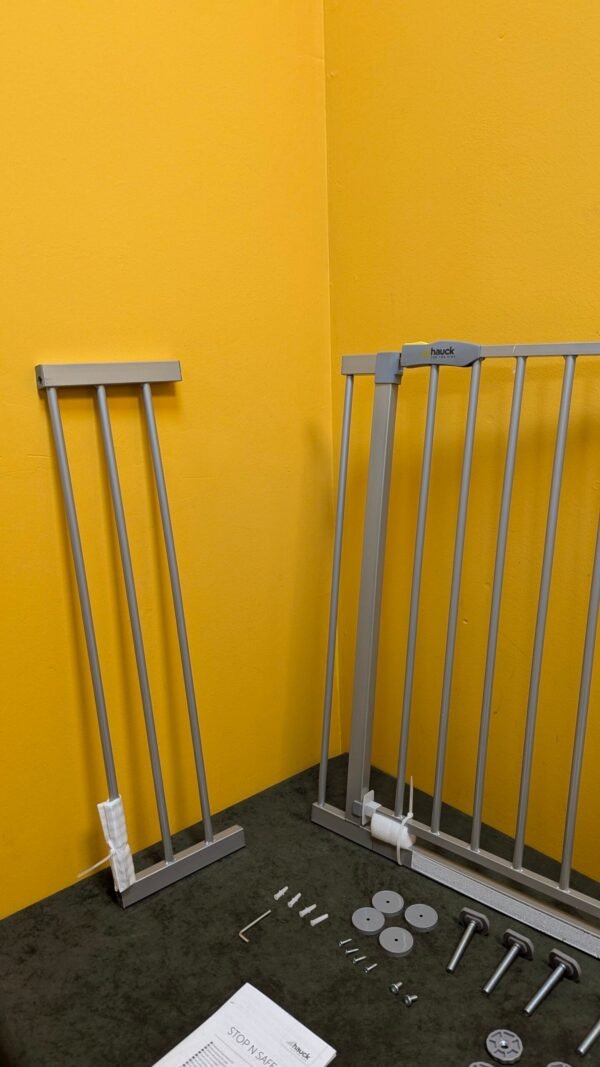 hauck Stop N Safe 2 Silver Barrera Seguridad 96–101 cm