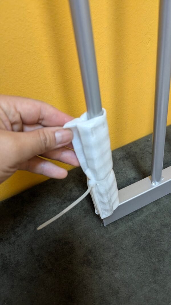 hauck Stop N Safe 2 Silver Barrera Seguridad 96–101 cm