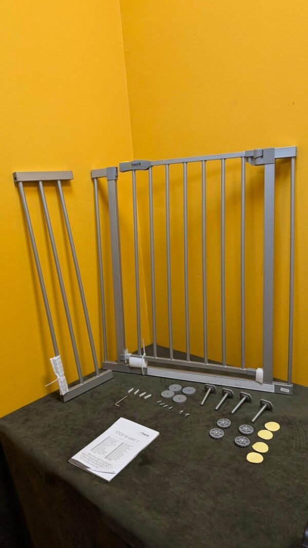 hauck Stop N Safe 2 Silver Barrera Seguridad 96–101 cm