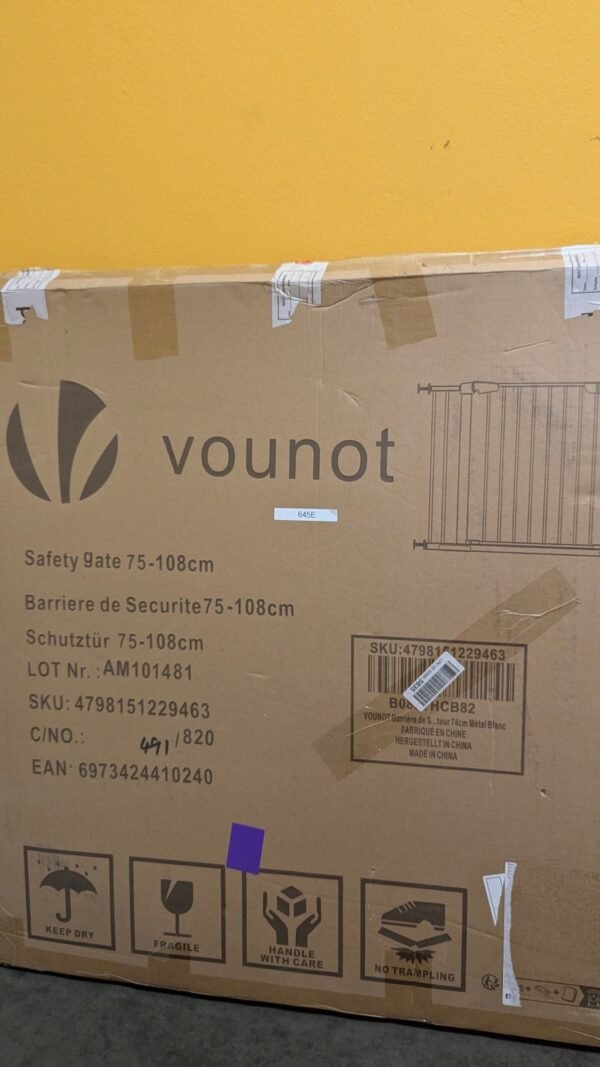 VOUNOT Puertas de Seguridad 75-108 cm