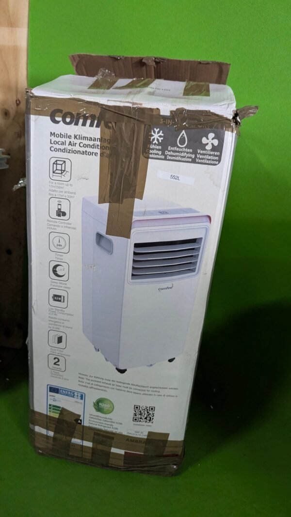 COMFEE' Aire acondicionado portátil 5000 BTU/h ámbar 6C