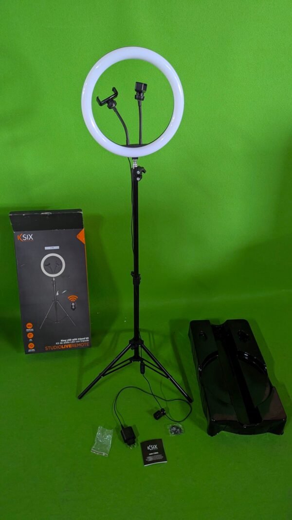 Aro de luz Grande 305 mm de diámetro con Trípode