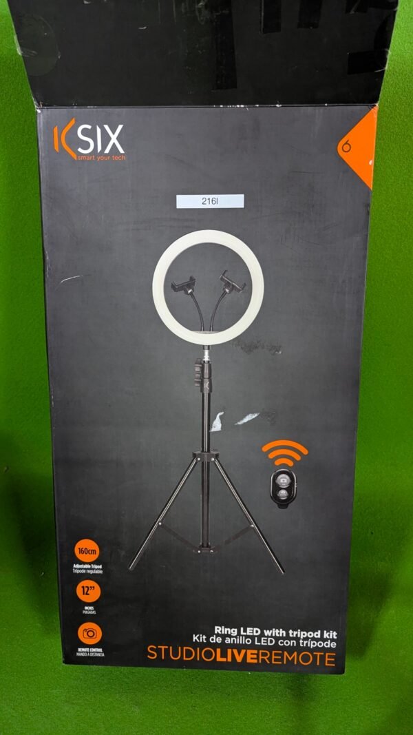 Aro de luz Grande 305 mm de diámetro con Trípode