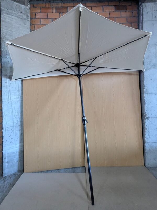 Pure Garden Sombrilla de medio patio de 9 pies