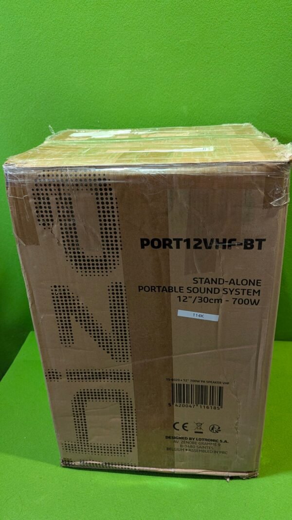 biza PORT12VHF-BT Altavoz portátil 12"/700W