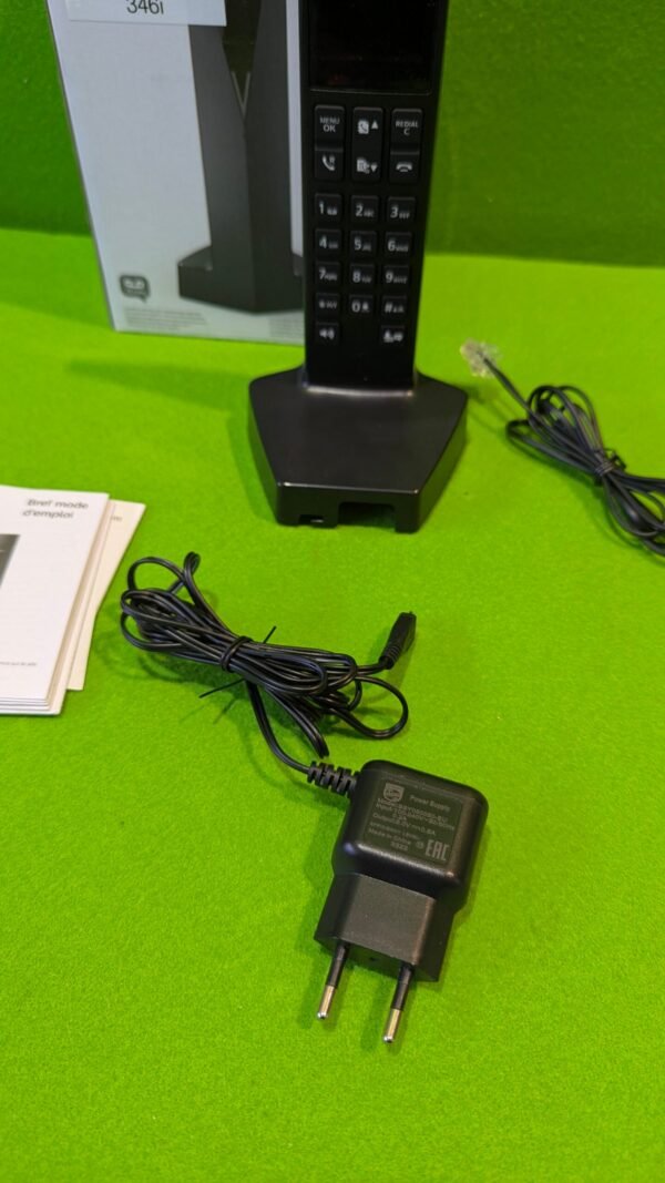 Philips Linea V DECT Design M3551B/38 - Teléfono inalámbrico con contestador automático (Pantalla de 1,8" y Sonido HQ)