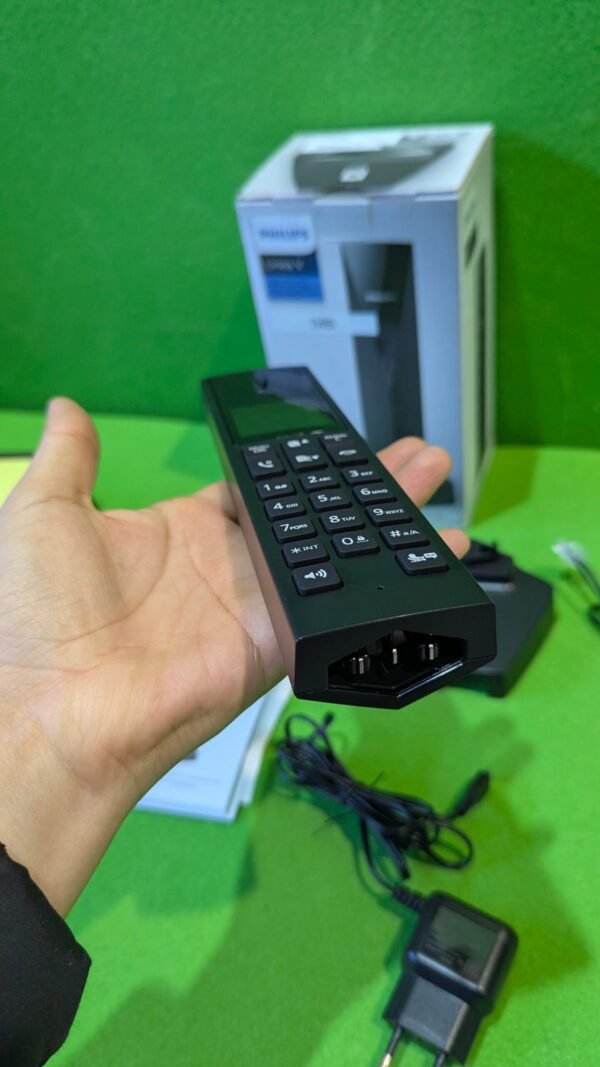 Philips Linea V DECT Design M3551B/38 - Teléfono inalámbrico con contestador automático (Pantalla de 1,8" y Sonido HQ)