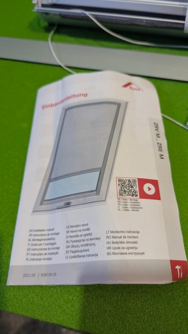 Estor enrollable Roto ZRV M 065/118 R6R8 AV06