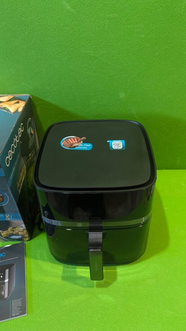 Cecotec Freidora de Aire 8L con Doble Grill, Air Fryer, Cecofry&Grill Duoheat 8000. 2200W