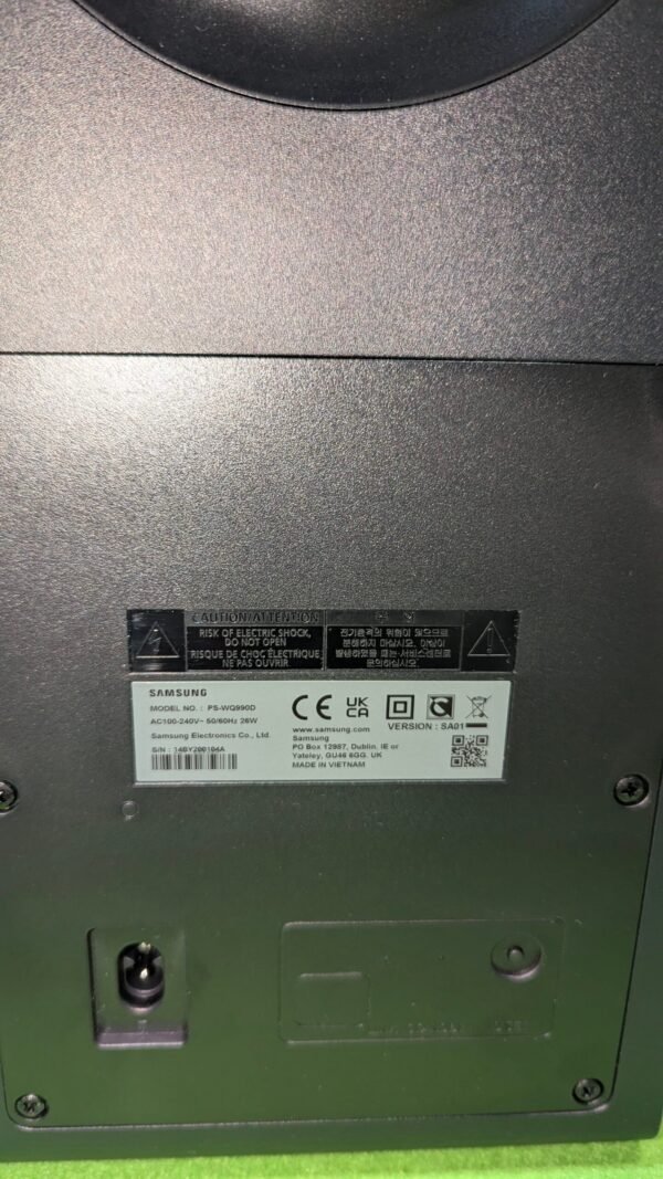 SAMSUNG Barra de Sonido HW-Q990D/ZF 2024 con Rascon