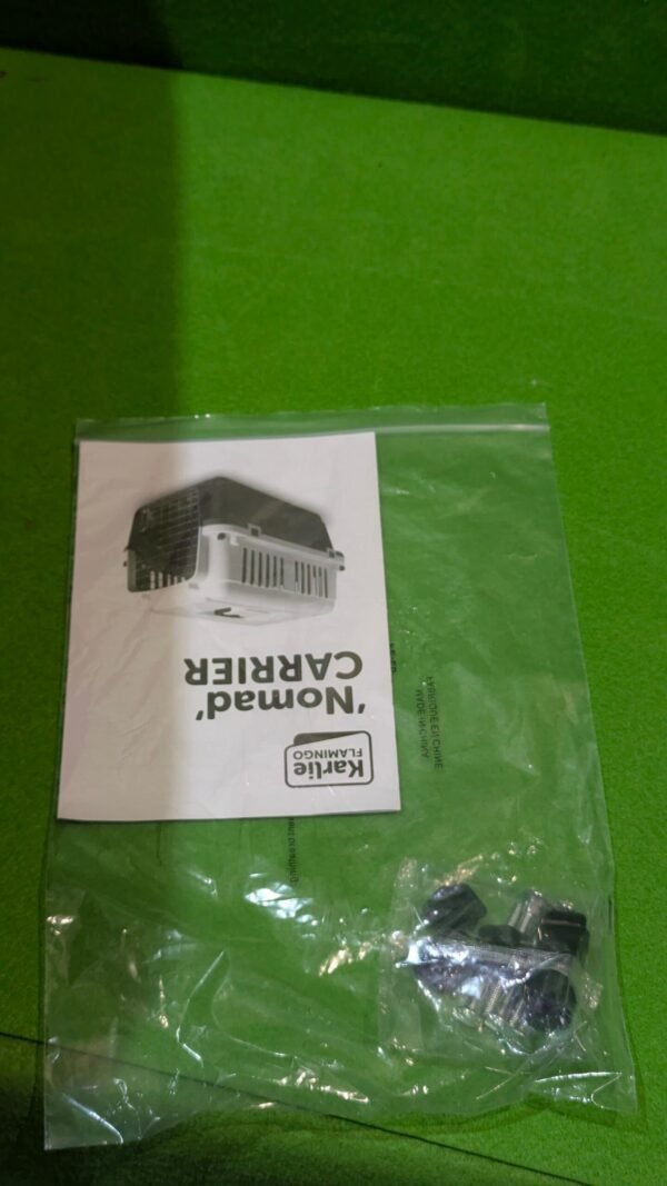 Karlie Nomad - Transportín Aviación, Gris, M, 68 x 51 x 47 cm