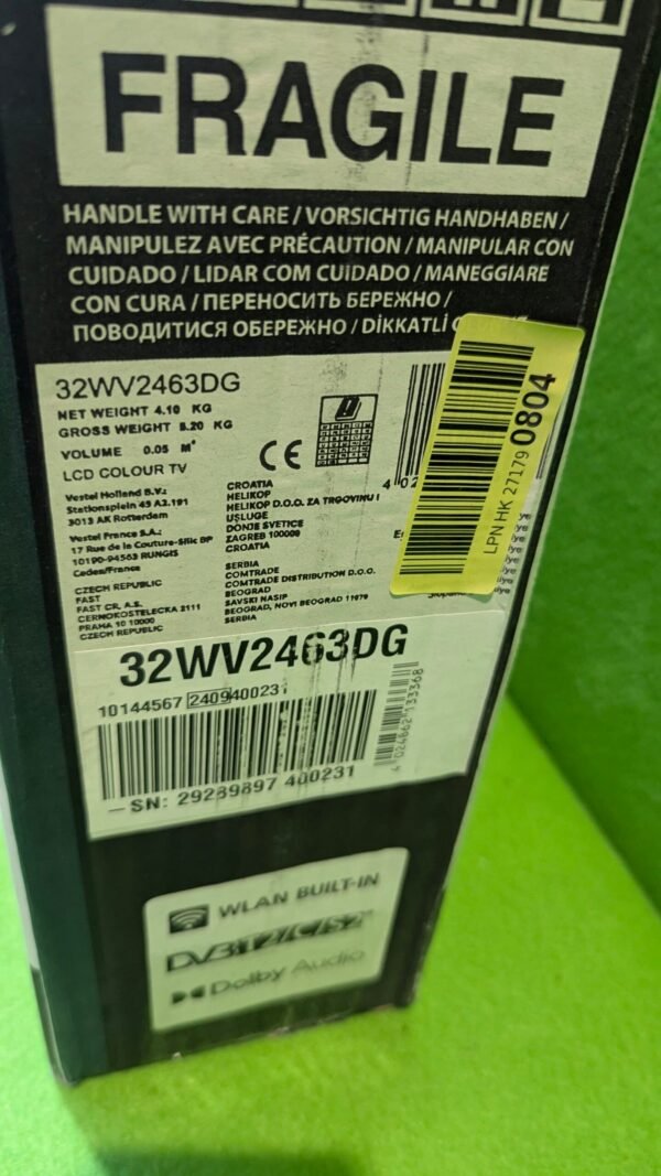 Toshiba 32WV2463DG 32" LED HD Ready VIDAA