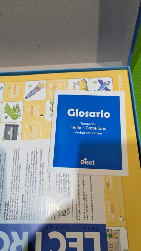 Diset Lectron Aprendo Inglés Juego Educativo a Partir de 7 años
