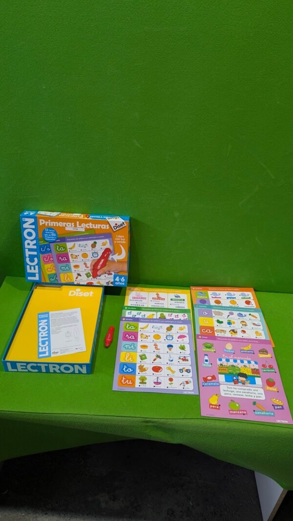 Juego educativo Lectron para aprender a leer.