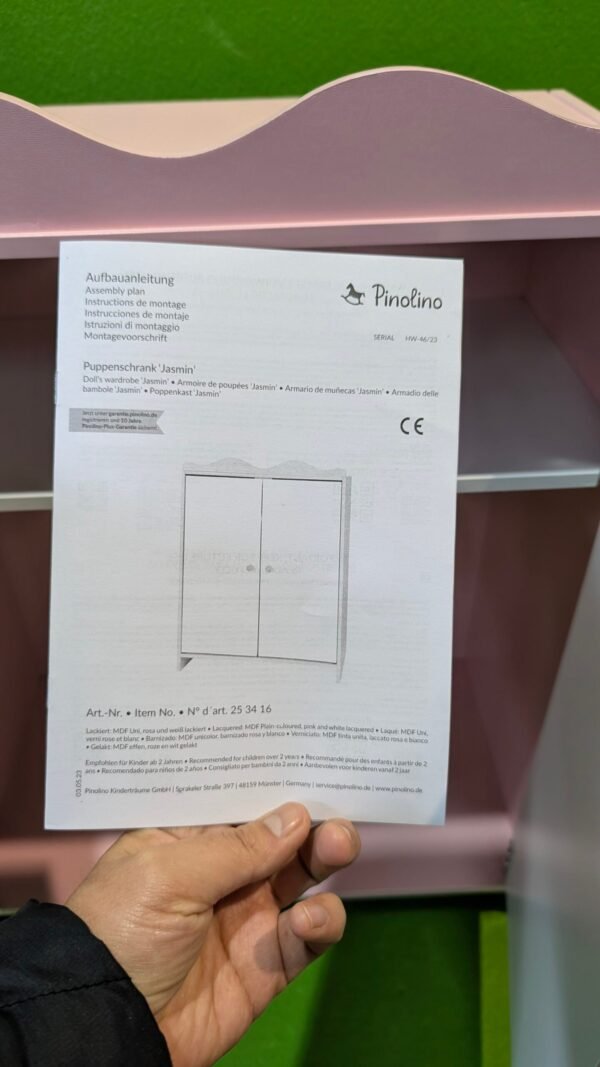 Pinolino Armario para muñecas 'Jasmin'