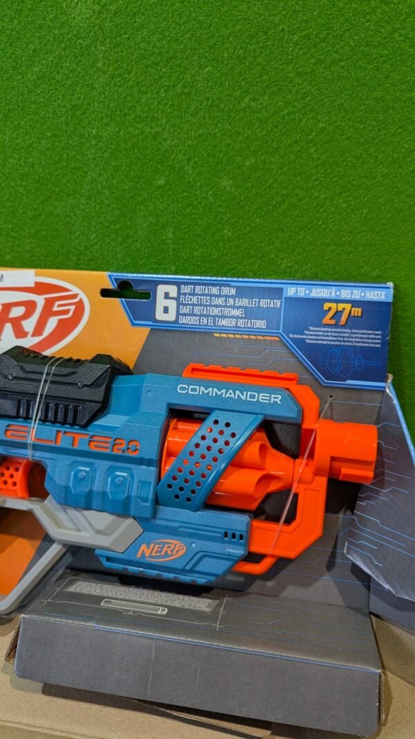 PXL_20251116_124836666-scaled-1.jpg Hasbro Nerf 2.0 Commander RC-6, Lanzador de Dardos de Juguete, 12 Piezas