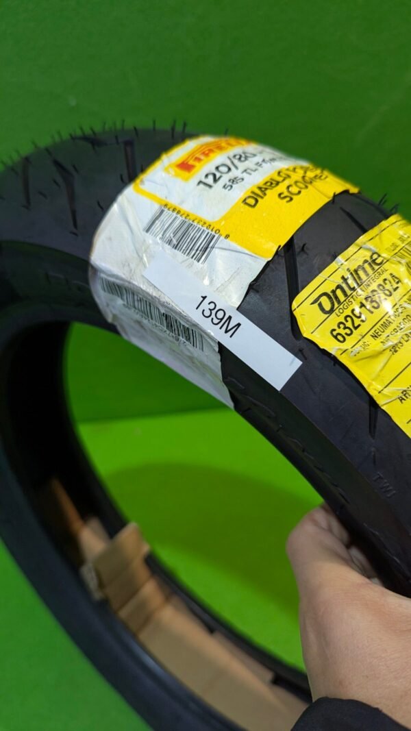 Cubierta Neumatico Scoot Diablo Rosso Scooter (F/R) 120/80-14 M/C 58S TL