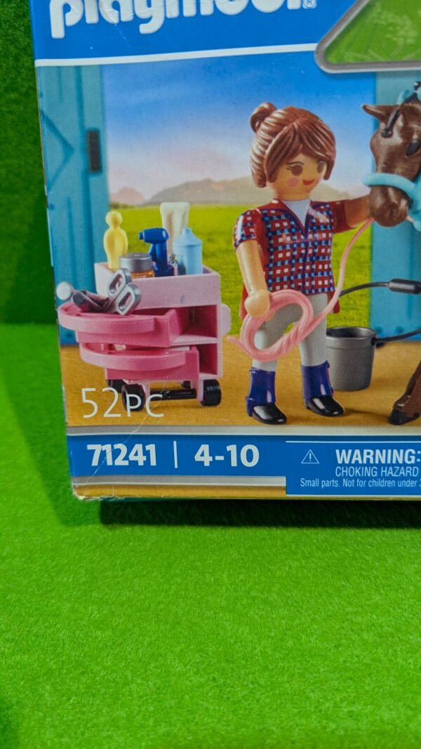 PLAYMOBIL Country 71241 Veterinario de Caballos, a Partir de 4 años