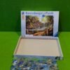 Ravensburger puzzle de 500 piezas en caja abierta.