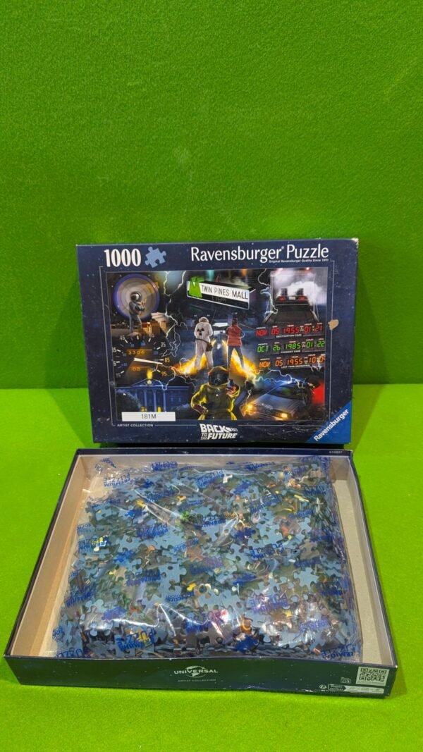 Puzzle Ravensburger de 1000 piezas "Regreso al Futuro