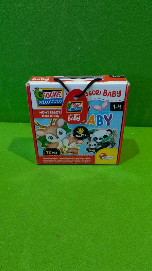 Caja de juguete Montessori Baby para niños de 1-4 años.