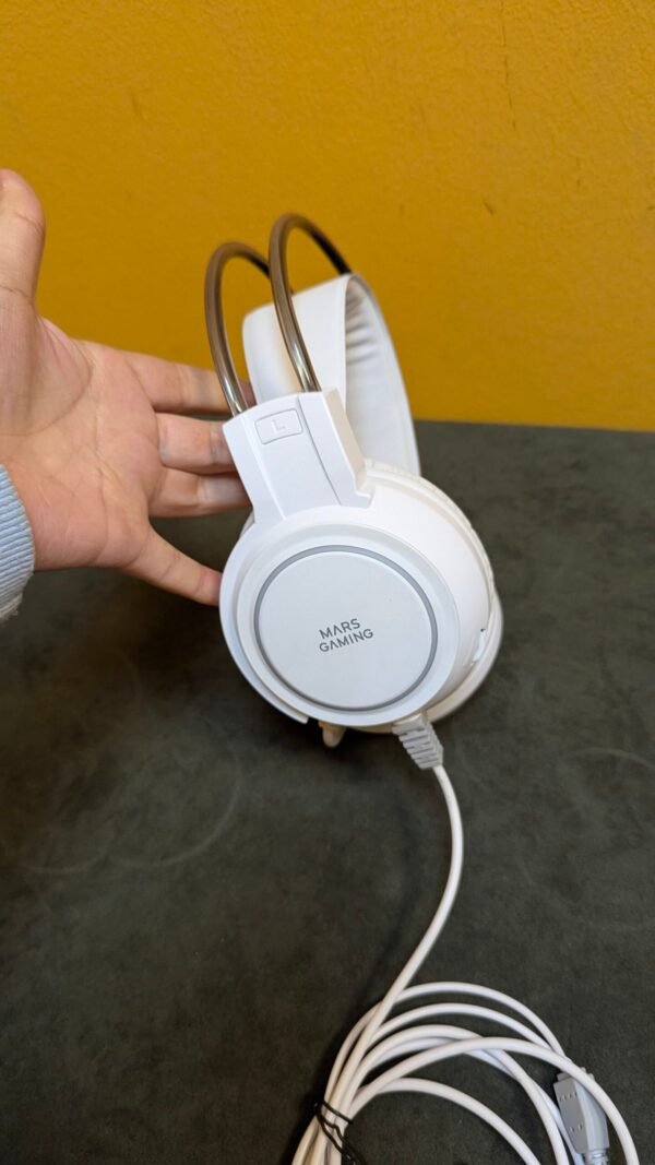 Mars Gaming MHRGB, Auriculares Gaming, Iluminación 360º TIENE DEFECTO