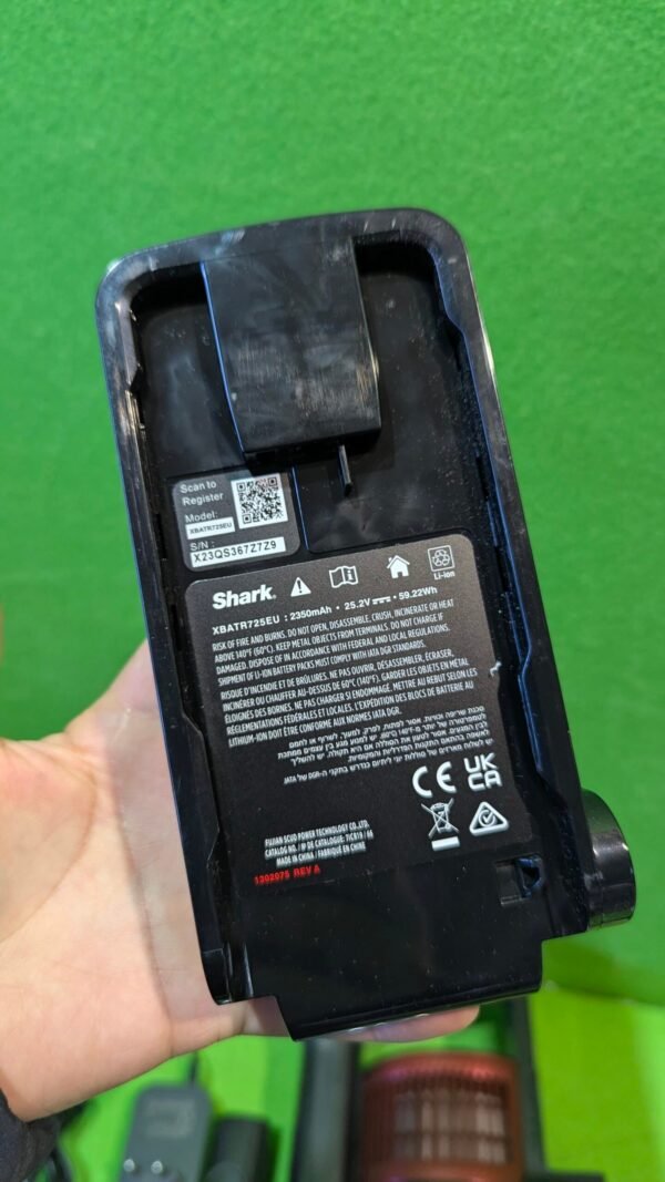 Shark Aspiradora sin cable, 60 min autonomía IZ300EUT