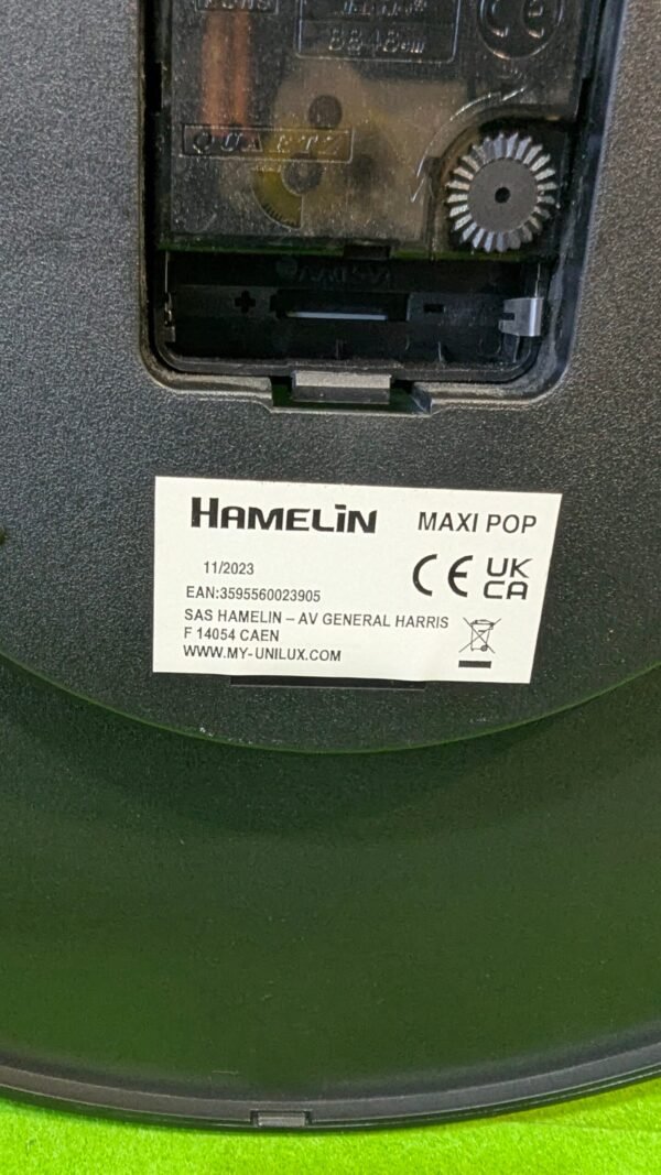 Reloj de pared Unilux maxi pop Analogico 37,5 cm