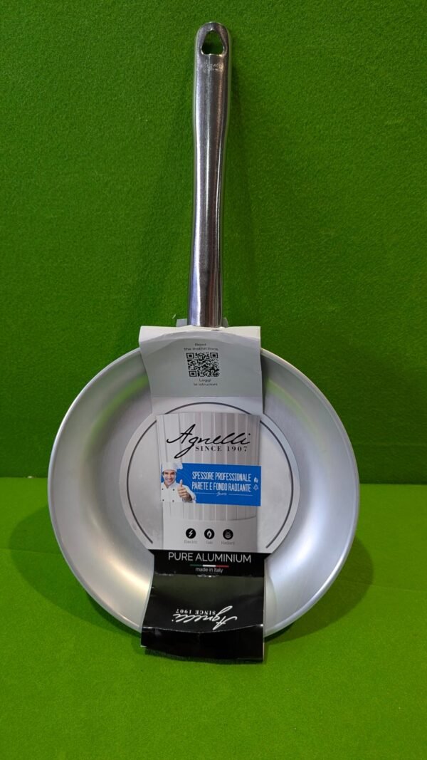 Pentole Agnelli Bandeja radiante avellanada alta, aluminio 5 mm, 28 cm