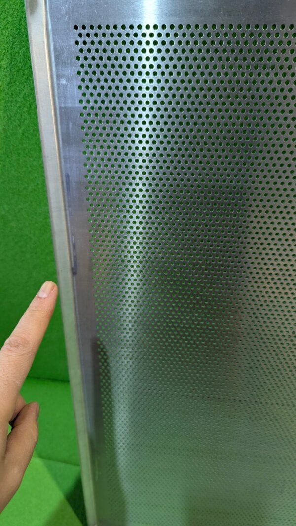 PLACA ALUMINIO, 1,5 MM 60 X 40 CM PERFORADA