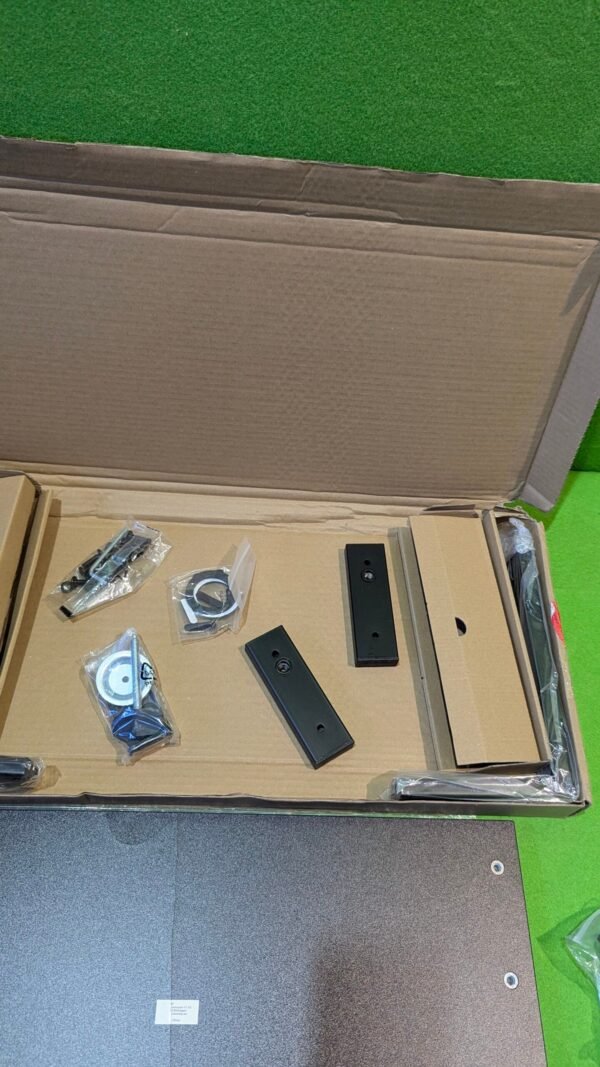 Soporte para monitor, negro  con Defecto