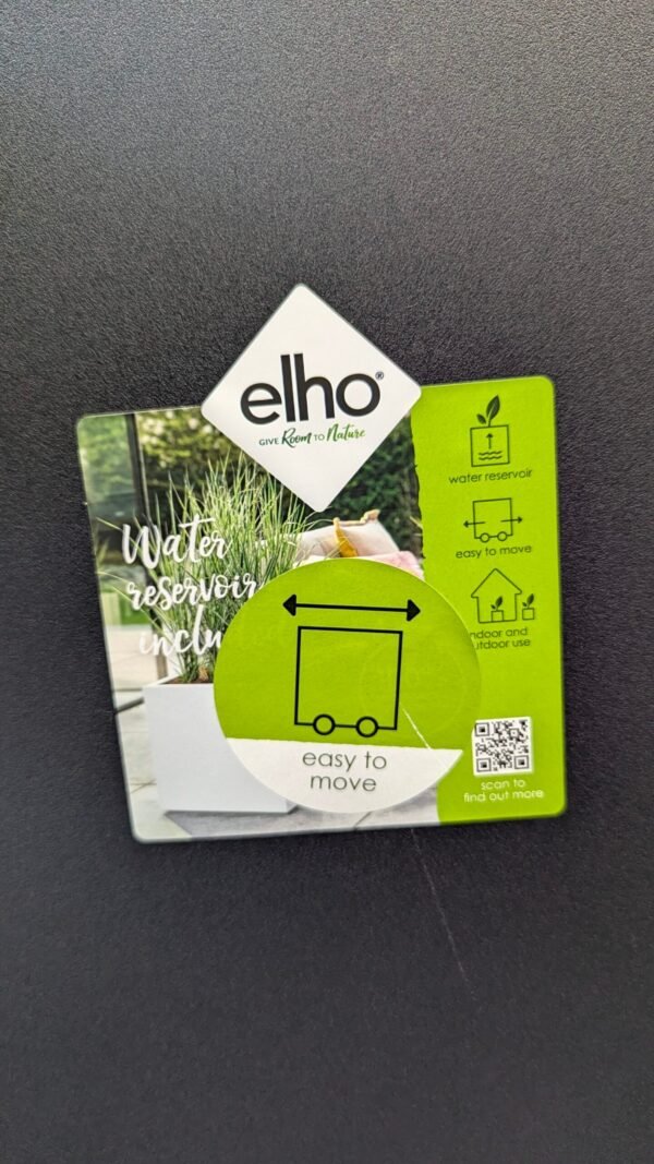 Elho Vivo Next Square 40 - Jardinera por Interior y Exterior
