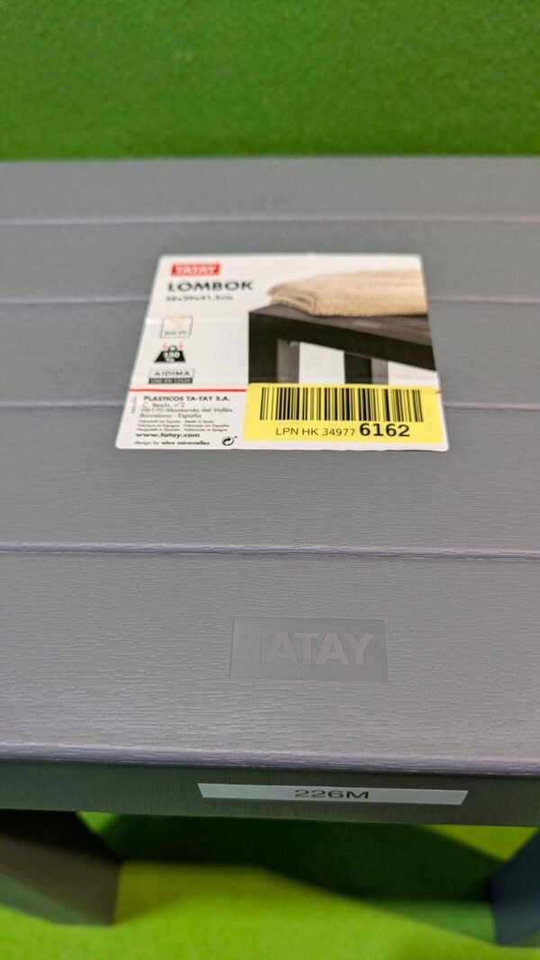 Tatay Banqueta Lombok Rectangular 38 x 29 x 41cm