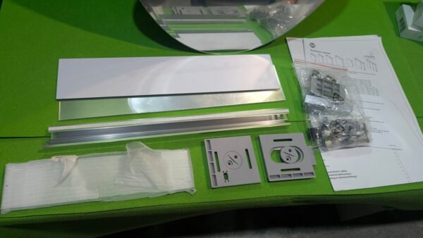 Kit de montaje para armario de aluminio