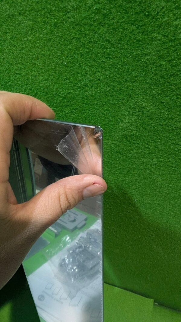 Armario de aluminio ovalado de 1 puerta, 53,5 x 78,5 cm