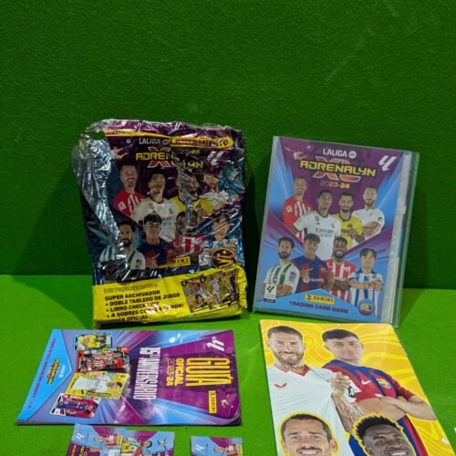 Colección de cartas Adrenalyn LaLiga 2023-24.