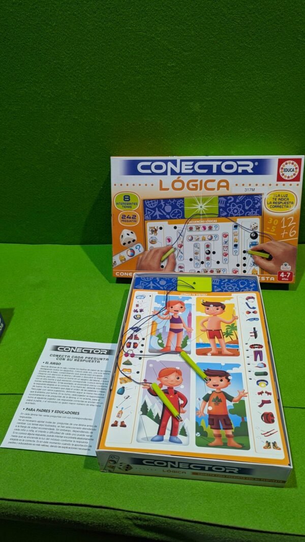 Educa - Juego Conector Lógica Educativo para niños