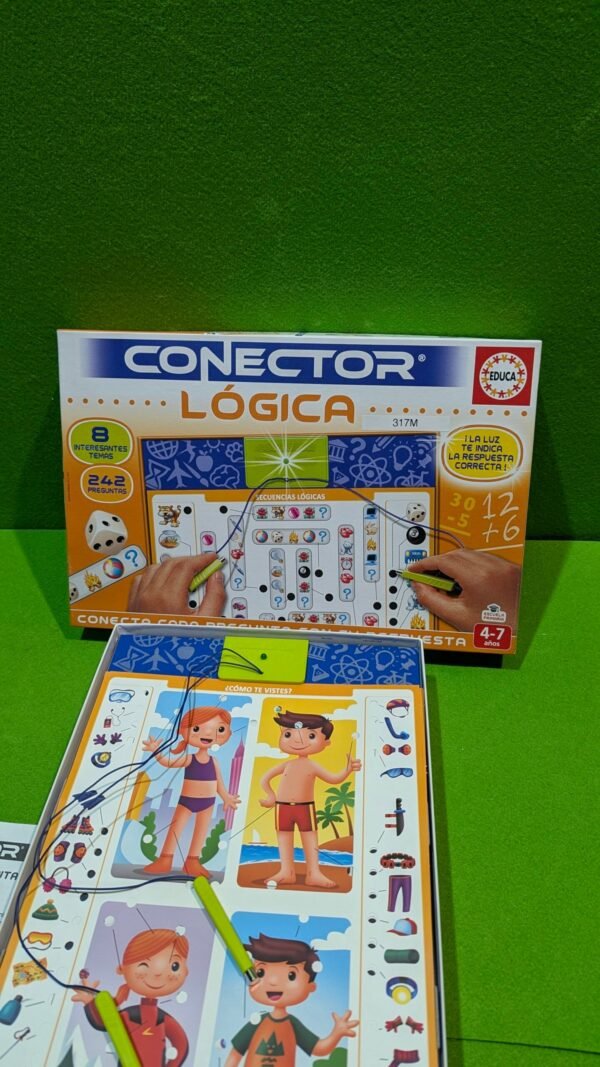 Educa - Juego Conector Lógica Educativo para niños