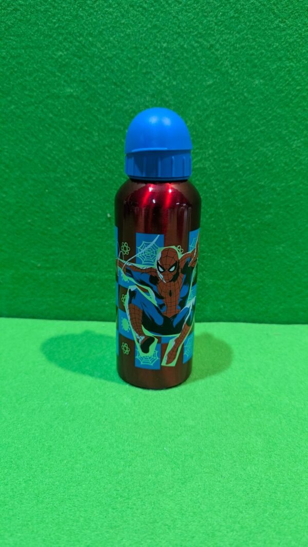 Stor Botella De Agua Infantil Reutilizable De Aluminio De 530 Ml De Spider-man
