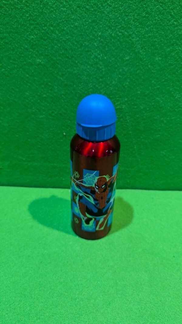 Stor Botella De Agua Infantil Reutilizable De Aluminio De 530 Ml De Spider-man