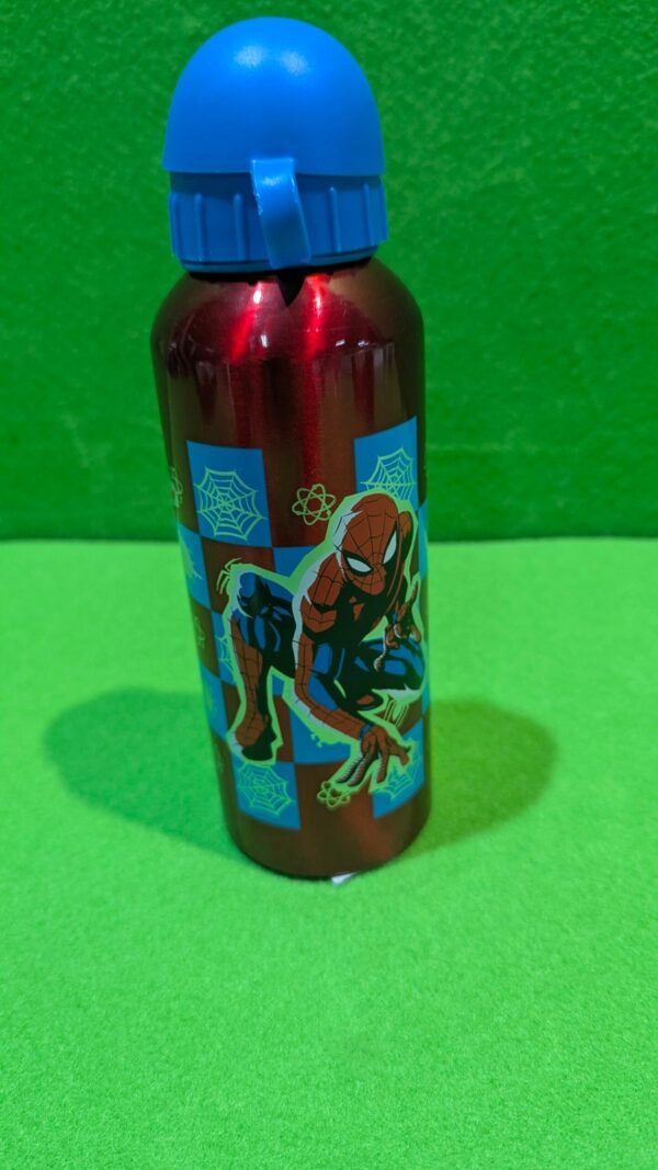 Stor Botella De Agua Infantil Reutilizable De Aluminio De 530 Ml De Spider-man