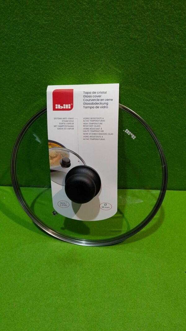 Ibili 970726 - Tapa Cristal 26 Cms