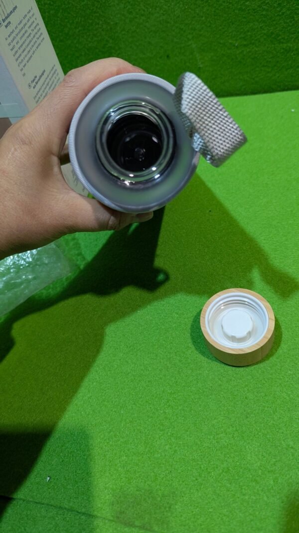 Aquafloow Botella Agua de Vidrio con Tapa de Neopreno de 700ml