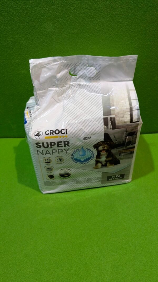 Croci Super Nappy Colchonetas Higiénicas Para Perros 50 unds