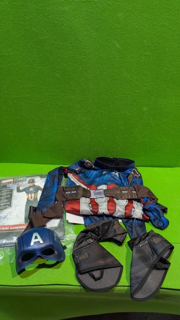PXL_20260111_173725788-scaled-1.jpg Rubies - Disfraz oficial de los Vengadores del Capitán América, talla Large/Talla 8-10 años