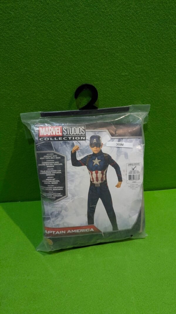 PXL_20260111_174000294-scaled-1.jpg Rubies - Disfraz oficial de los Vengadores del Capitán América, talla Large/Talla 8-10 años