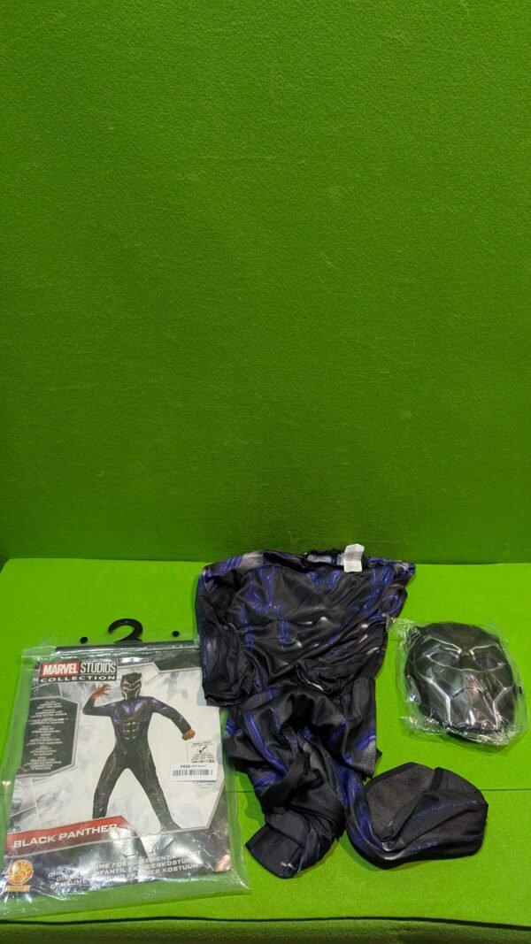 Rubies Disfraz Black Panther Battle Endgame para Niños talla 3 - 4 años